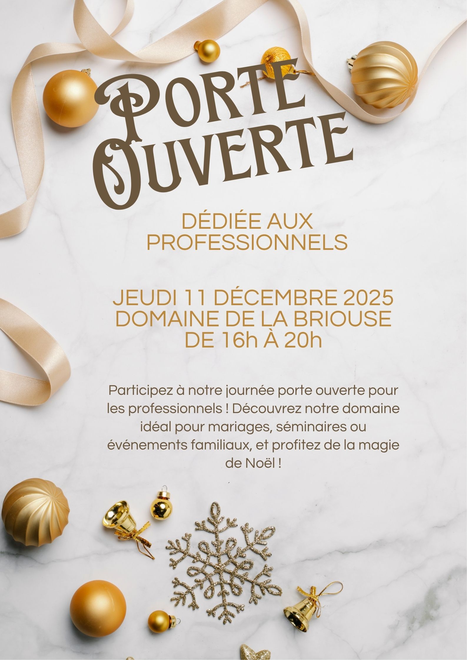 Affiche journée porte ouverte Affiche journée porte ouverte