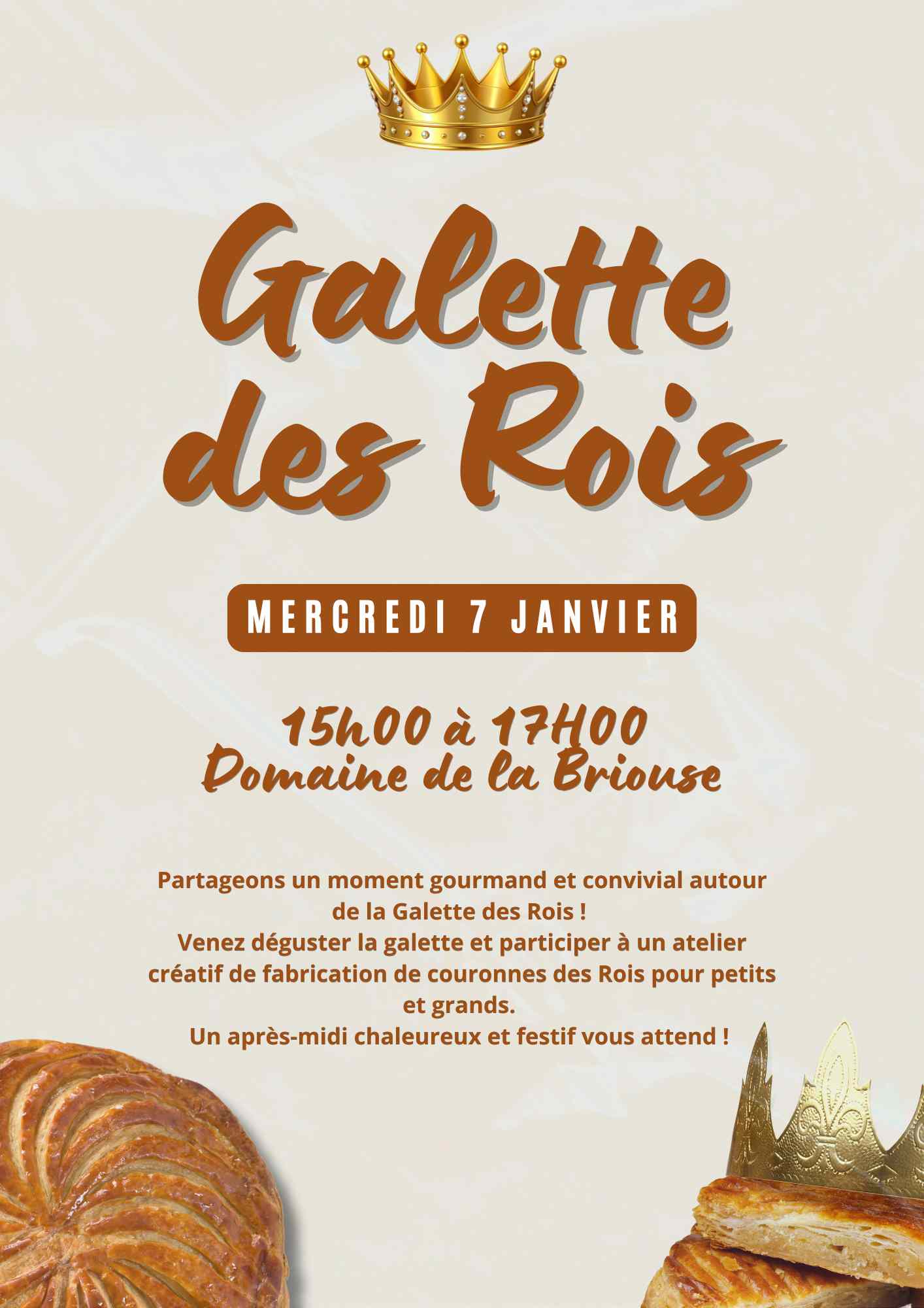 Affiche Galette des Rois (1) Affiche Galette des Rois (1)
