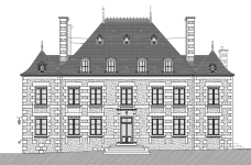 facade domaine de la Briouse facade domaine de la Briouse